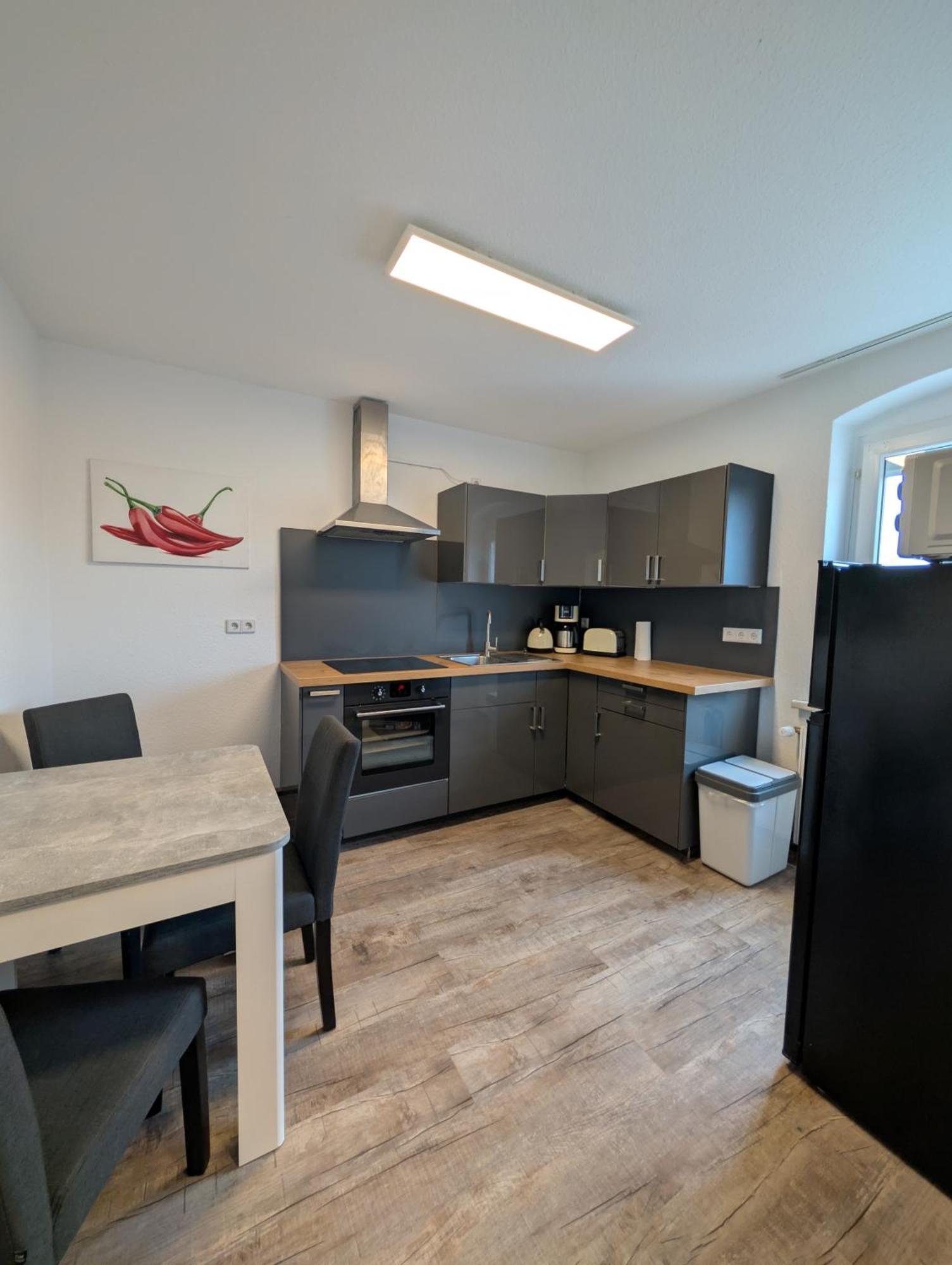 Richter Apartments Finsterwalde Mit Klimaanlage Exteriör bild