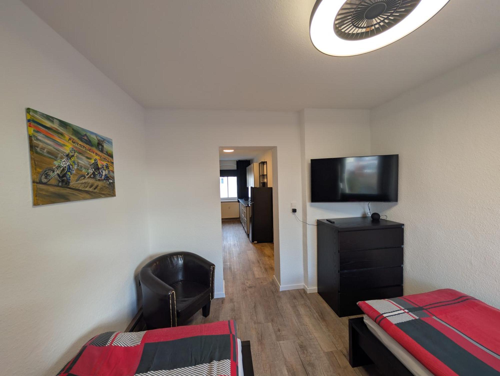 Richter Apartments Finsterwalde Mit Klimaanlage Exteriör bild