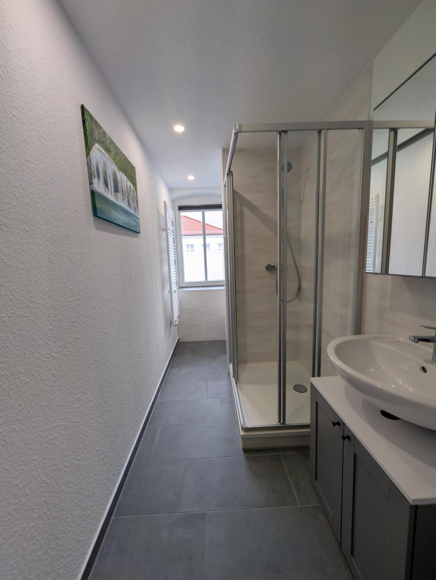 Richter Apartments Finsterwalde Mit Klimaanlage Exteriör bild